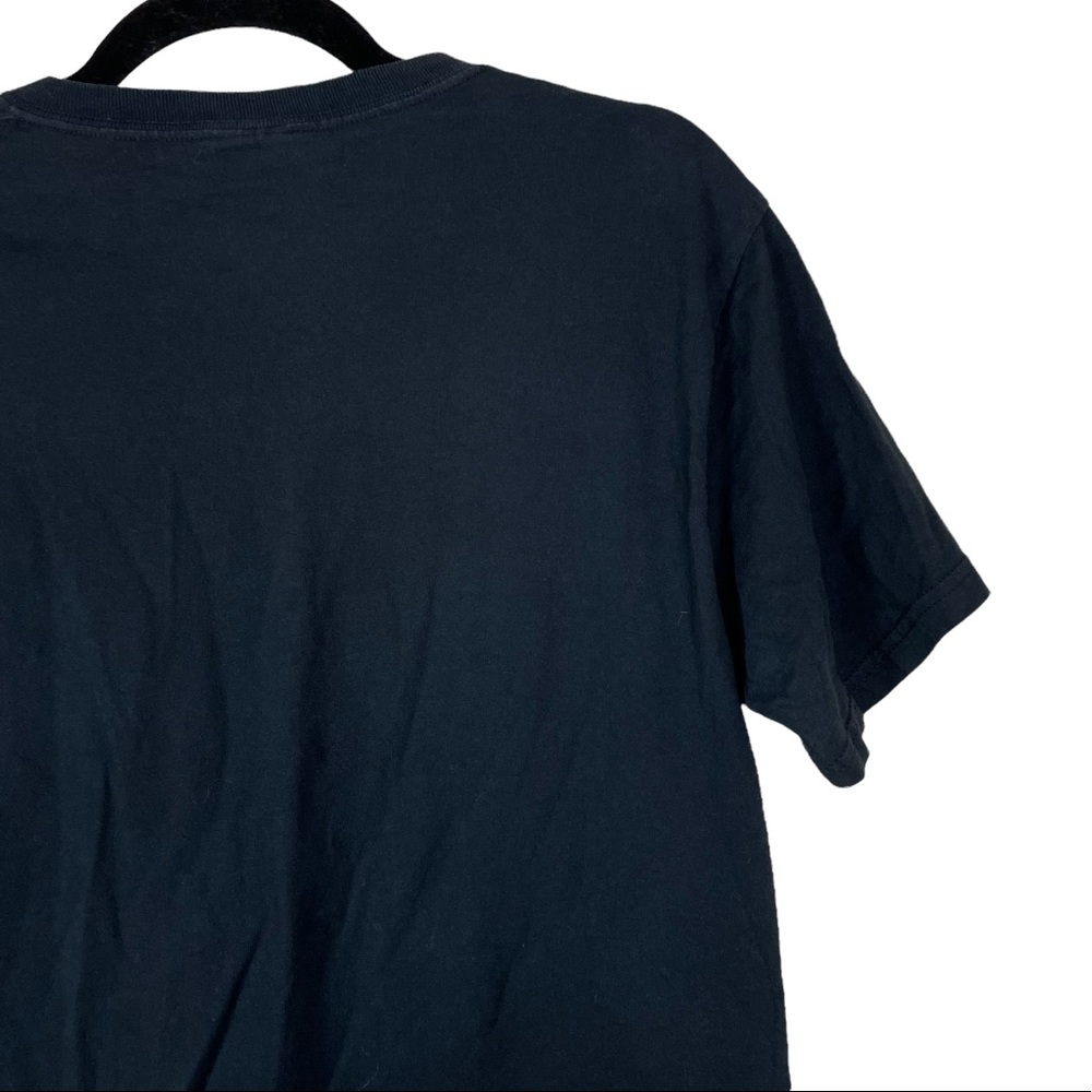 Vintage 2000s DARE Multi-color Script Graphic T-Shirt Black Size M FOTL Heavy HD - Picture 8 of 11
